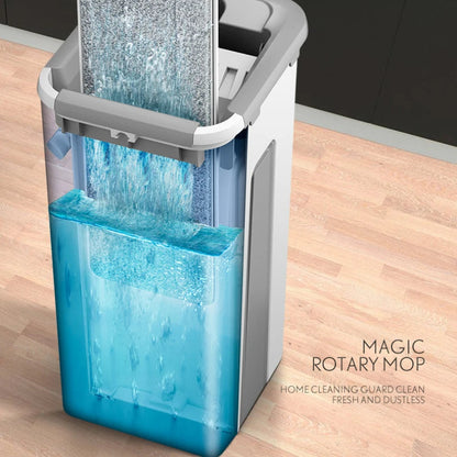 SpinEase™ Magic Mop With Bucket