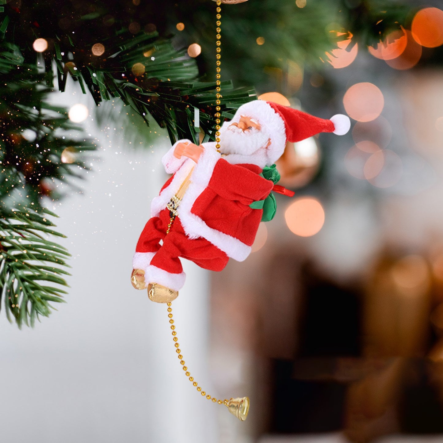 Electric Climbing Santa Claus